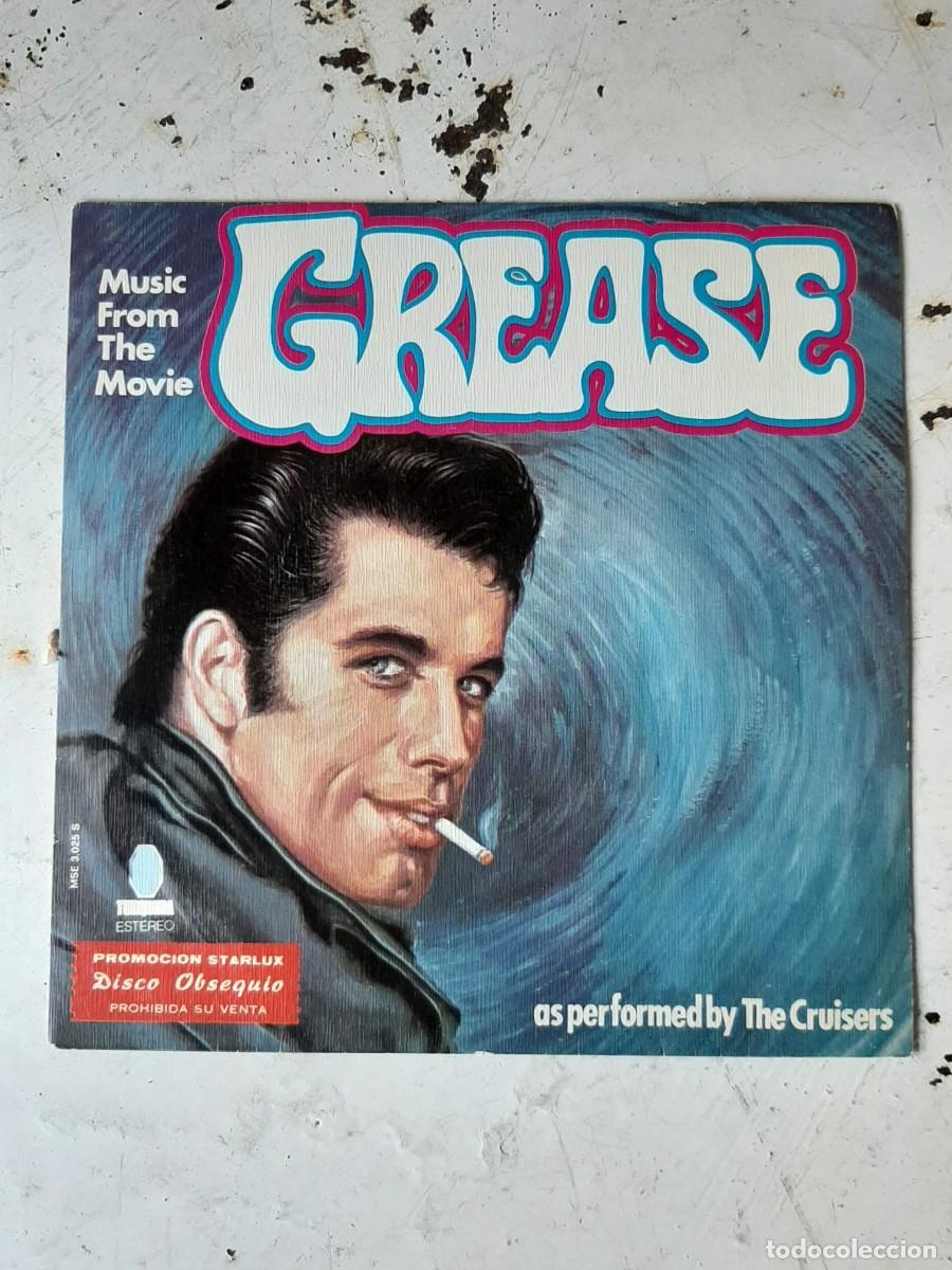 Discos de vinilo: Grease single obsequio Starlux 1979 - Foto 1