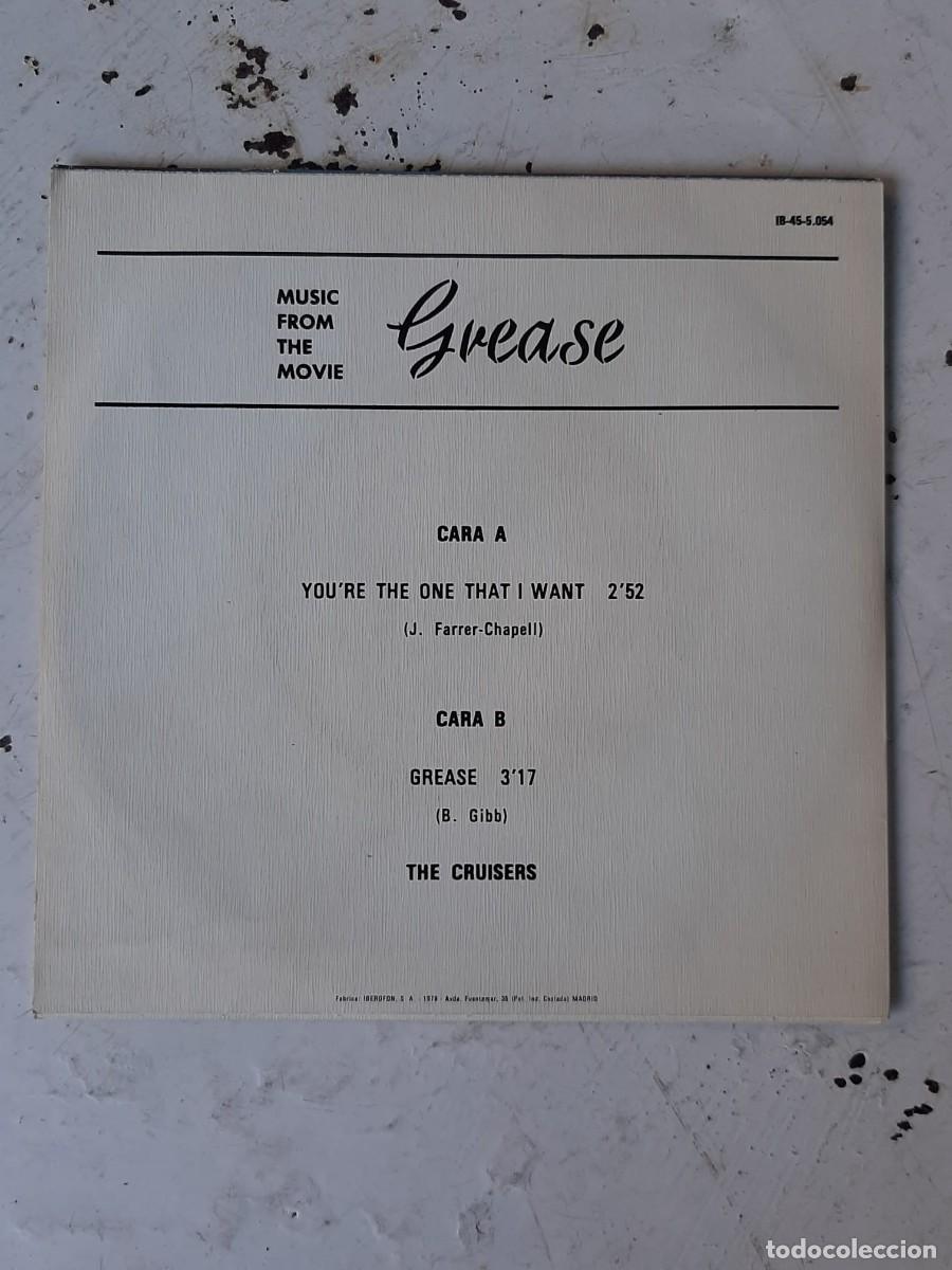 Discos de vinilo: Grease single obsequio Starlux 1979 - Foto 2