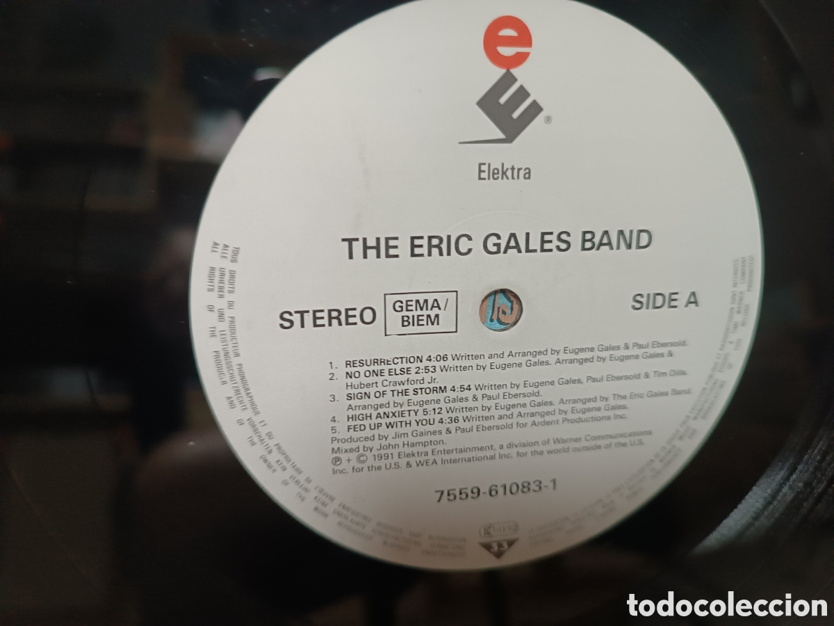 Discos de vinilo: The Eric Gales Band....... - Foto 3