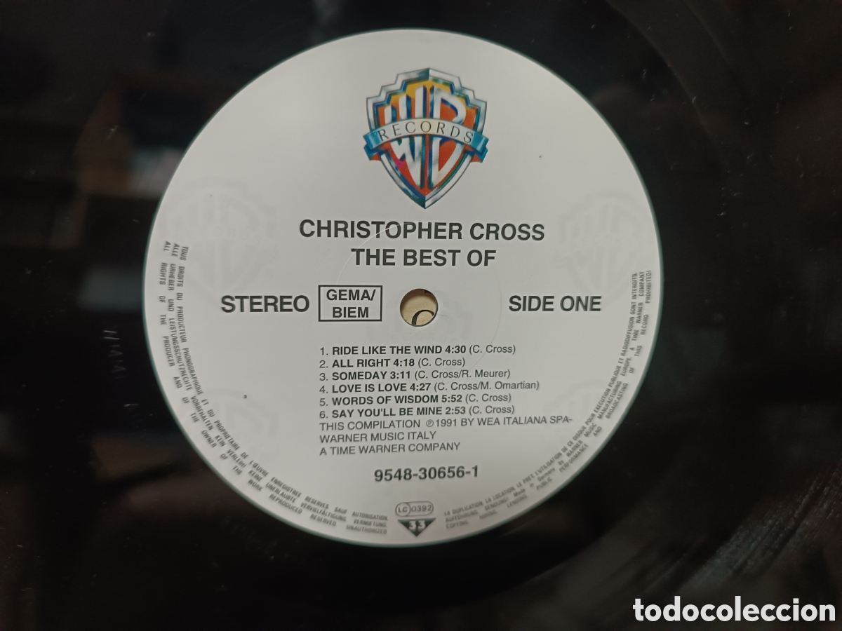 Discos de vinilo: Christopher Cross The BEST of - Foto 3
