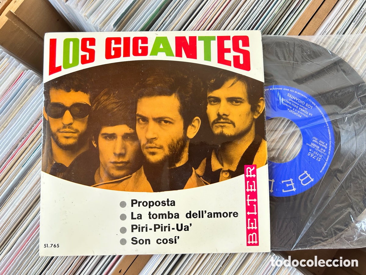 Discos de vinilo: LOS GIGANTES EP PROPOSTA +3 1967 BELTER