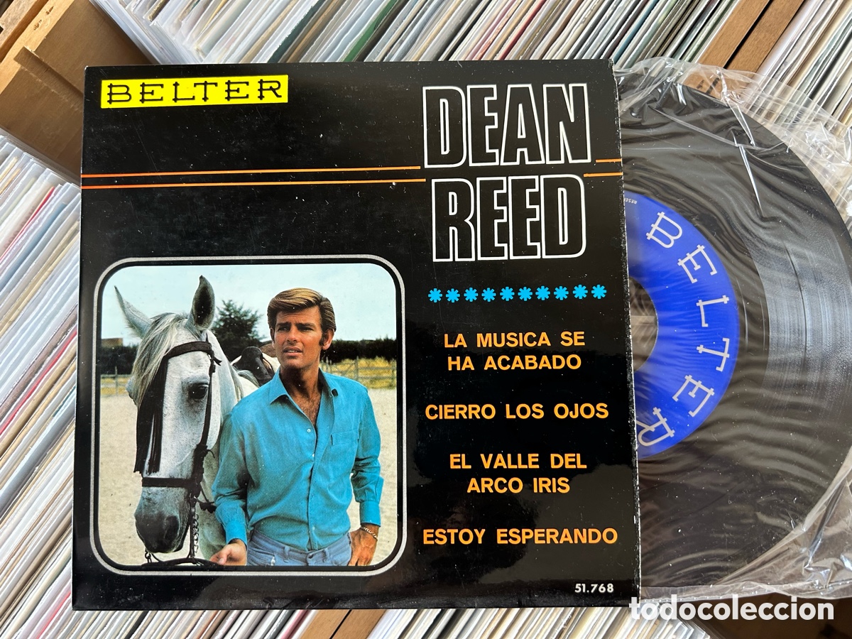 Discos de vinilo: DEAN REED EP LA MUSICA SE HA ACABADO +3 1968 BELTER