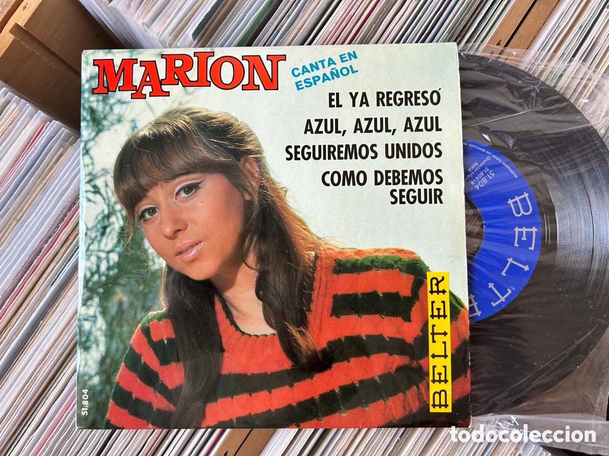 Discos de vinilo: MARION EP EL YA REGRESO +3 1967 BELTER