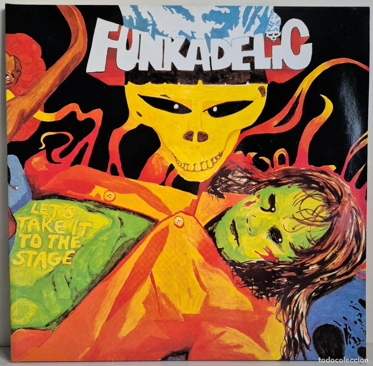 Discos de vinilo: Funkadelic - Let's take it to the stage. LP vinilo gatefold