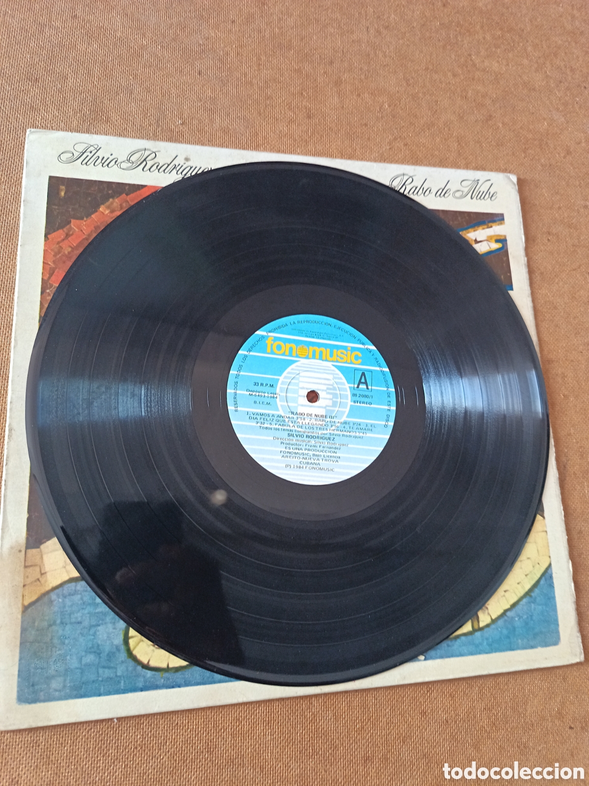 Discos de vinilo: Silvio Rodr&iacute;guez Rabo De Nube - Foto 3