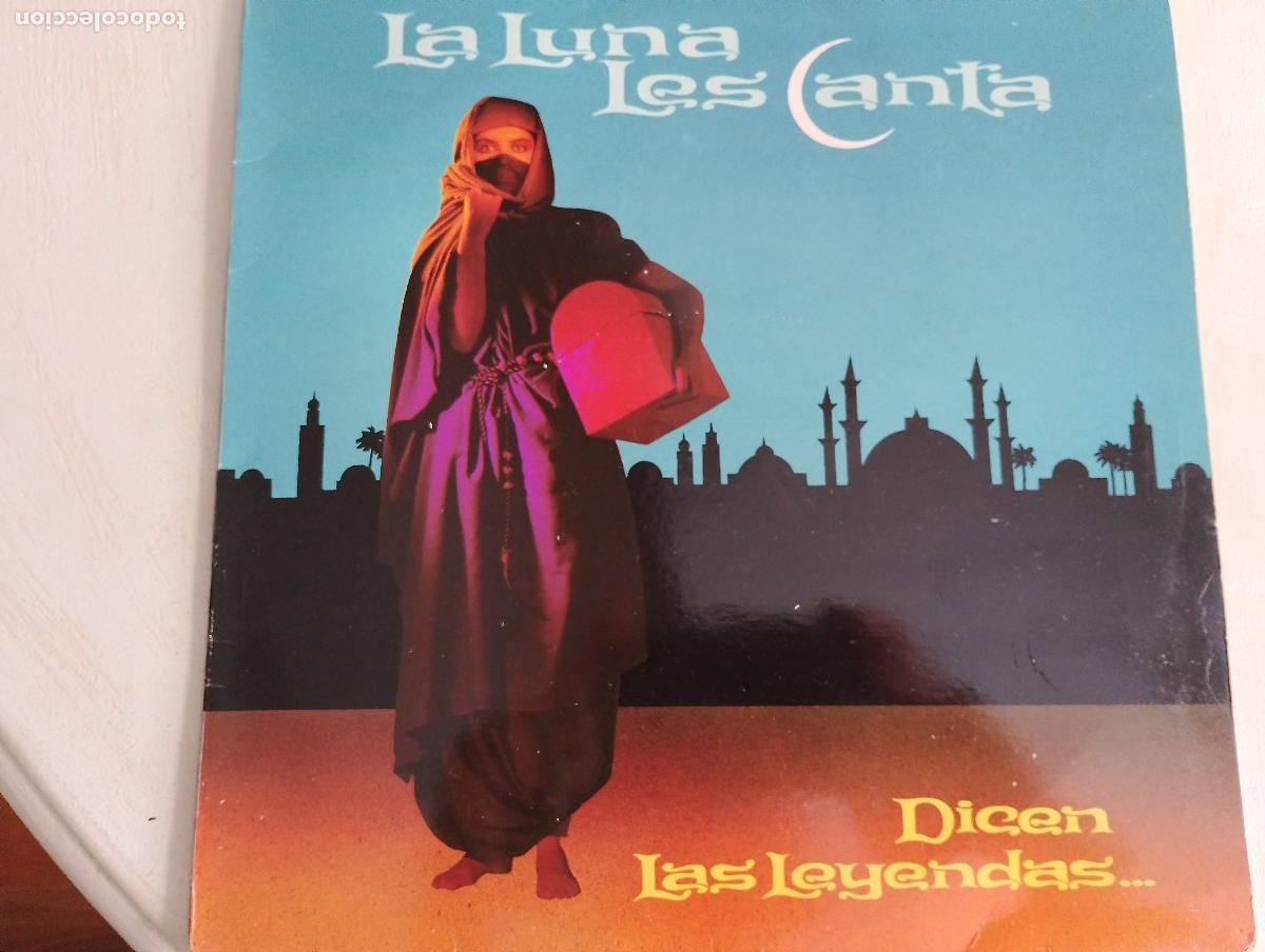 Discos de vinilo: La Luna Les Canta &ndash; Dicen Las Leyendas. contiene el encarte
