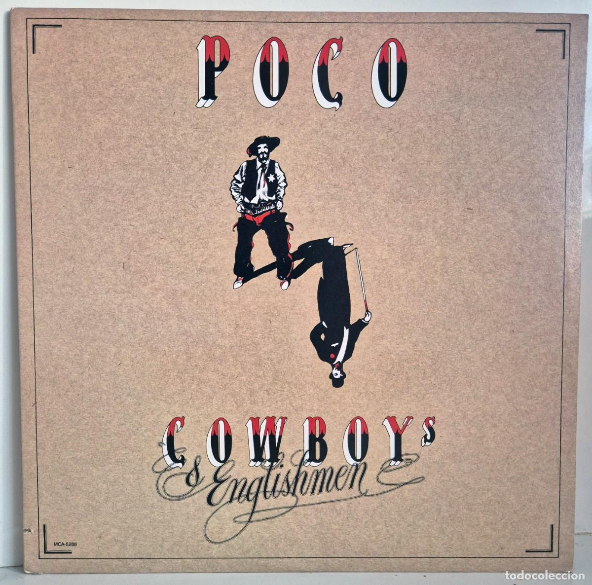 Discos de vinilo: Poco - Cowboys & Englishmen. LP vinilo