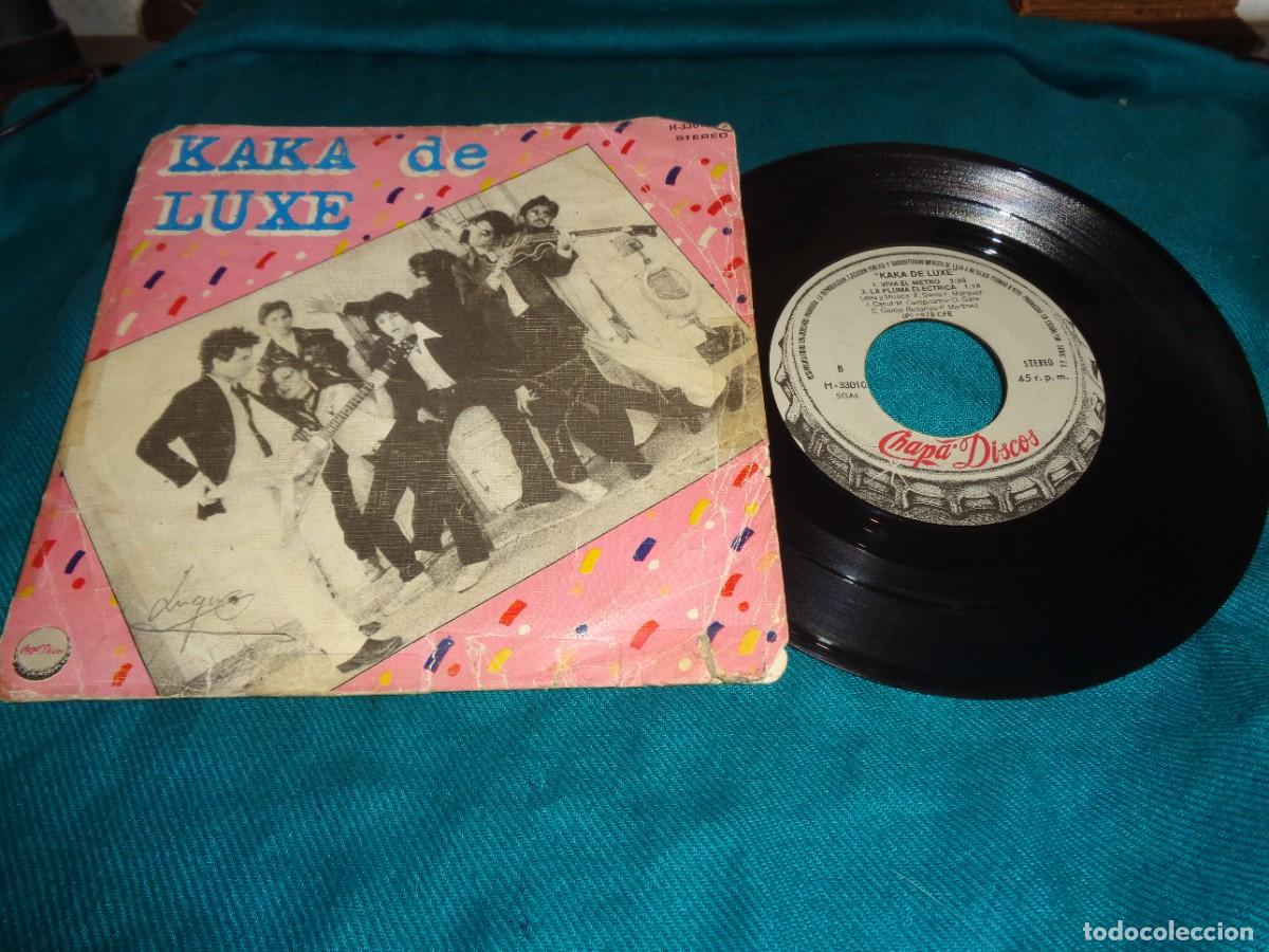 Discos de vinilo: KAKA DE LUXE. ( ALASKA) ROSARIO / TOCA EL PITO + 2. EP. CHAPADISCO, 1978