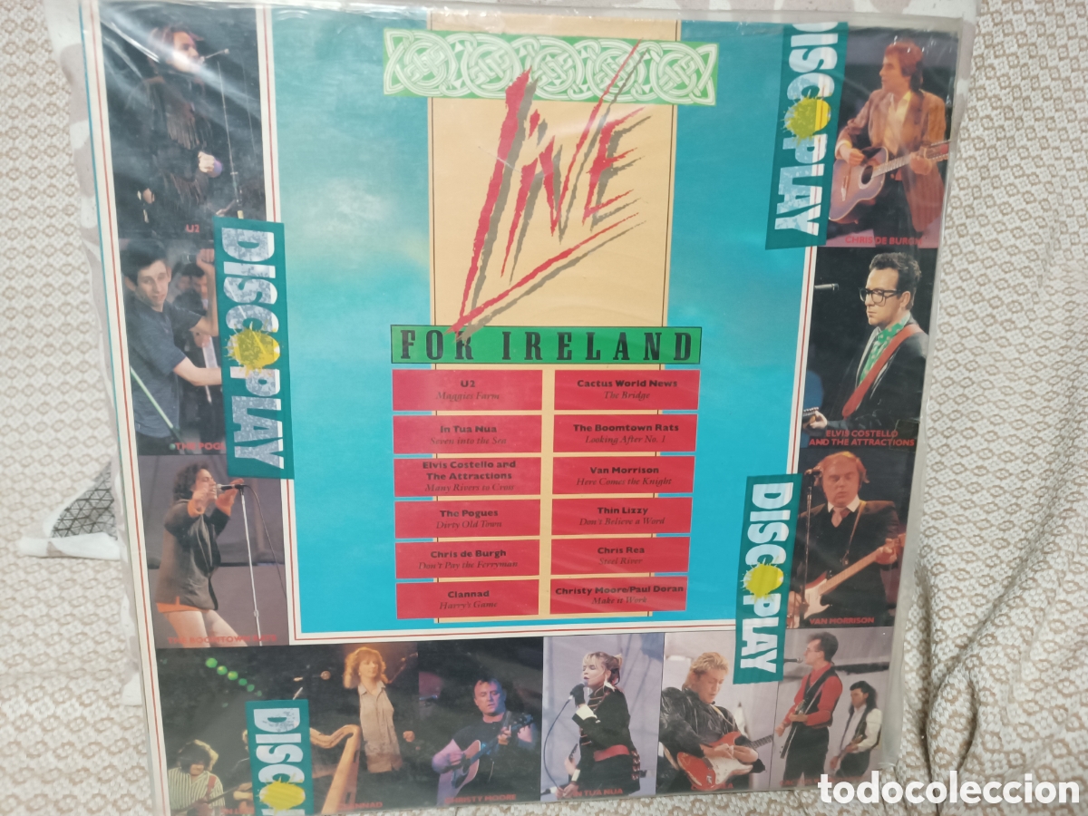 Discos de vinil: Live for Ireland.........