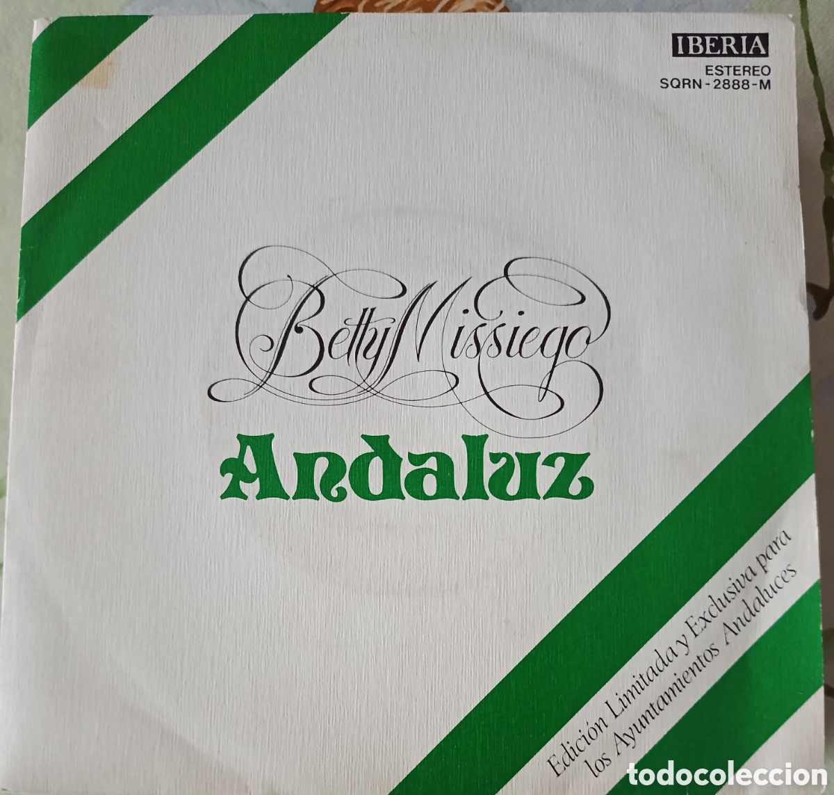 Discos de vinilo: Betty Missiego single sello Iberia editado en Espa&ntilde;a a&ntilde;o 1980.