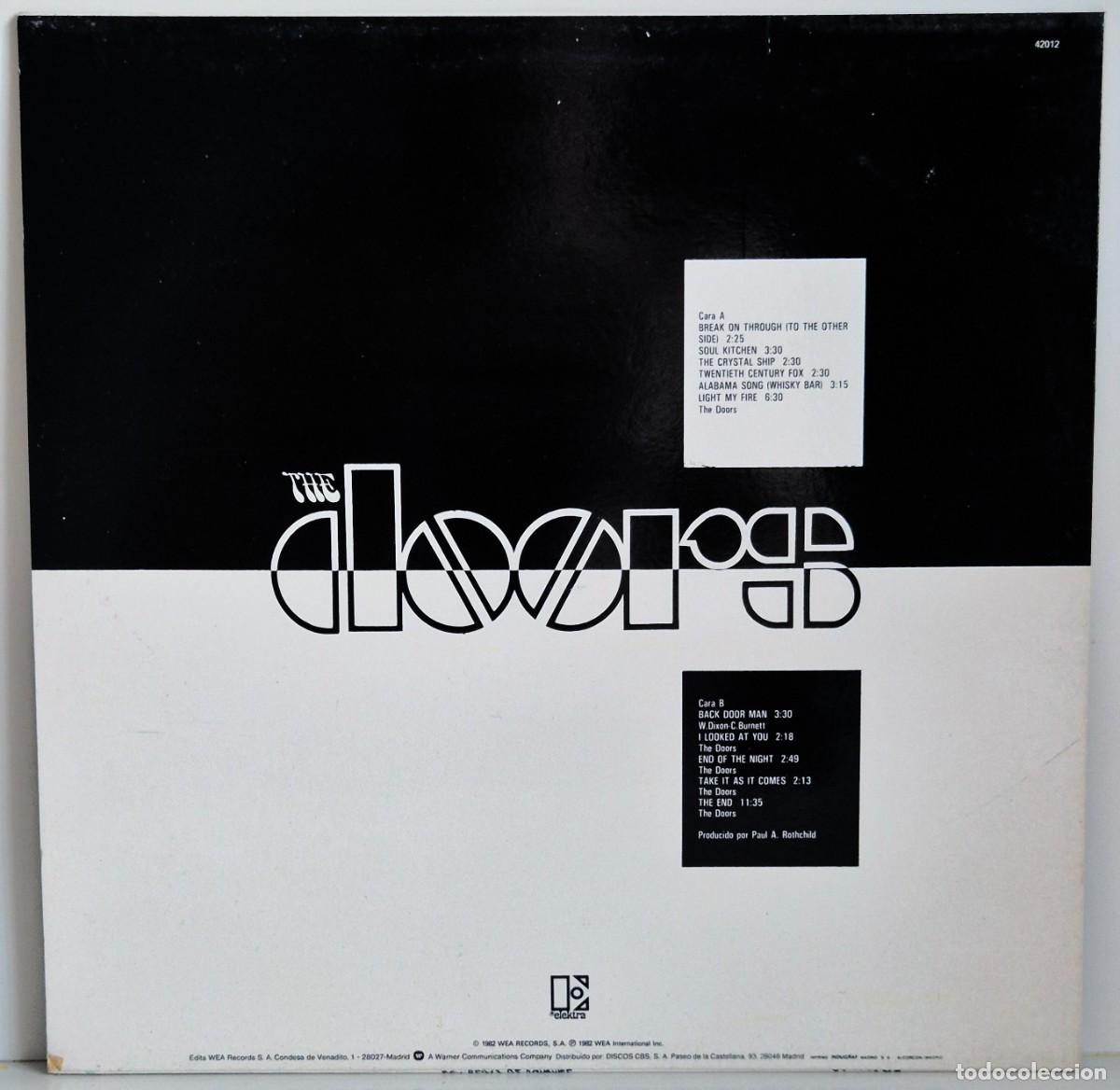 Discos de vinilo: The Doors. LP vinilo - Foto 2