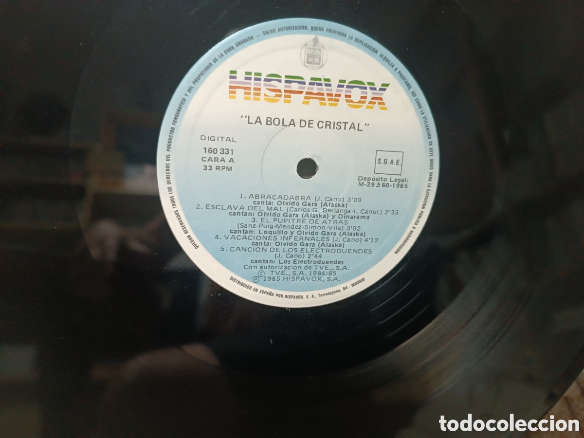 Discos de vinilo: La Bola de Cristal......... - Foto 3