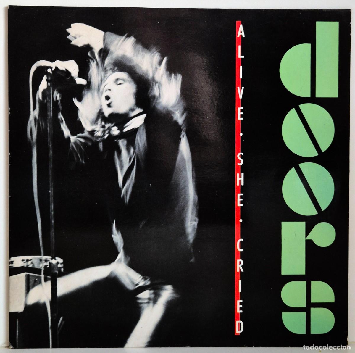 Discos de vinilo: The Doors. Alive, she cried. LP vinilo