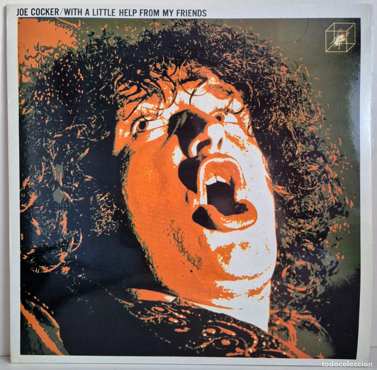 Discos de vinilo: Joe Cocker. With a little help from my friends. LP vinilo