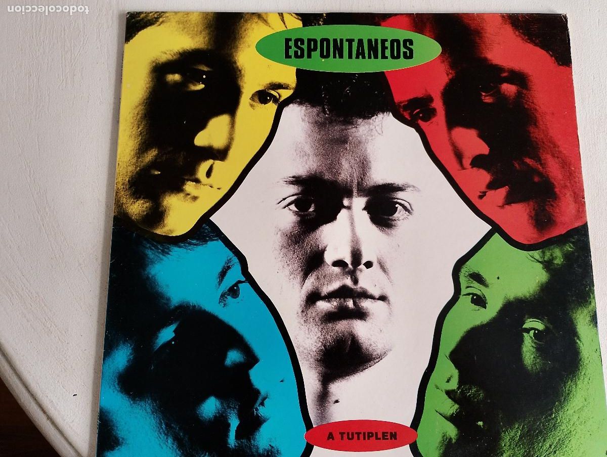 Discos de vinilo: Espontaneos &ndash; A Tutiplen, 1991 con el encarte