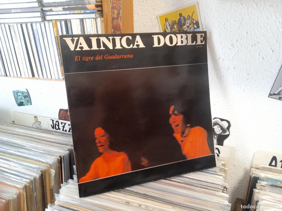 Discos de vinilo: Vainica Doble &ndash; El Tigre Del Guadarrama. Lp edici&oacute;n espa&ntilde;ola 1981.carpeta abierta. Sello guimbarda