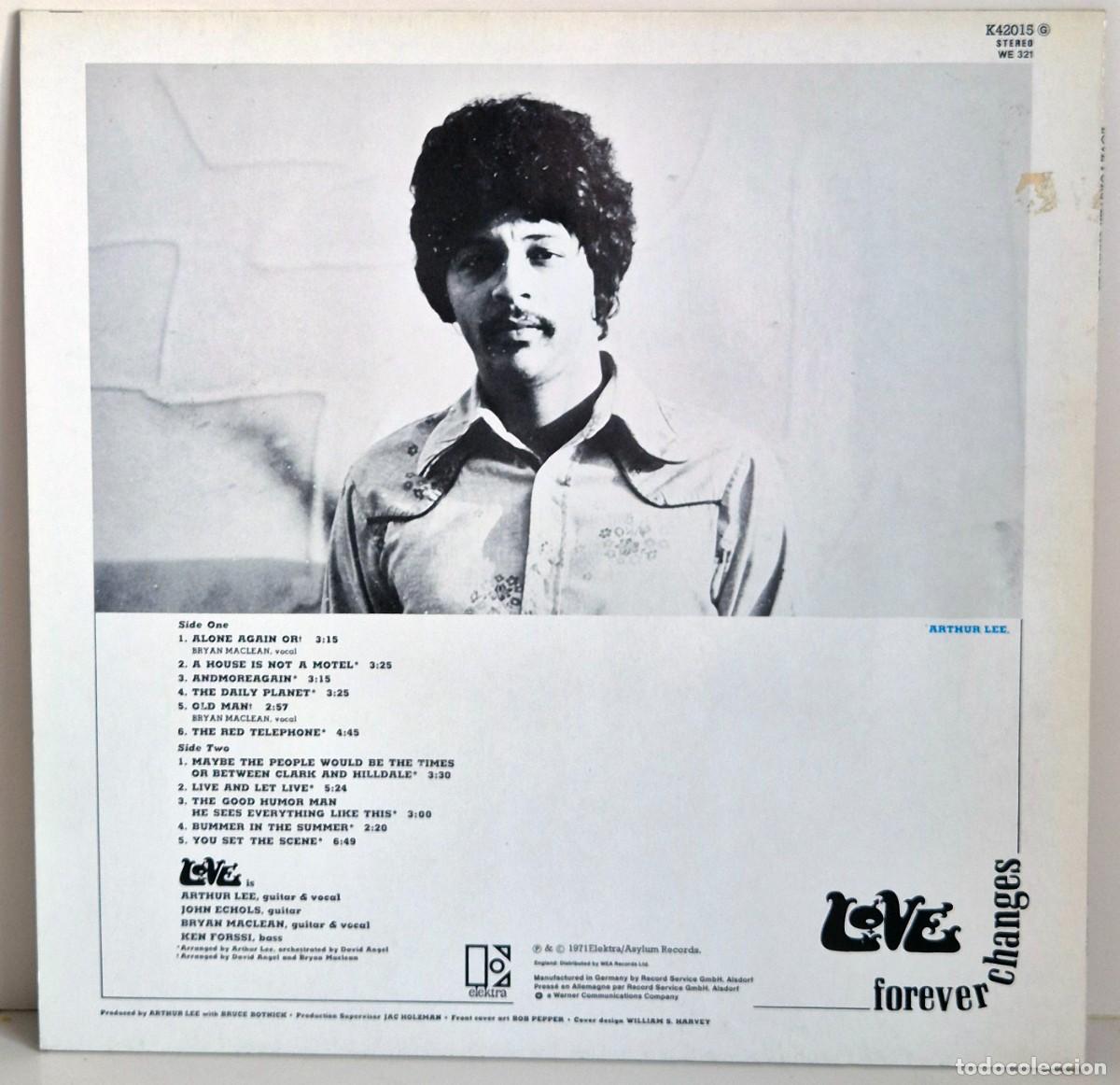 Discos de vinilo: Love. Forever changes. LP vinilo - Foto 2
