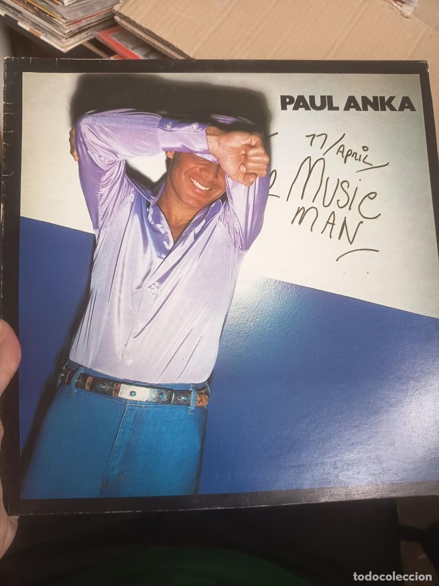 Discos de vinilo: LP PAUL ANKA,( MUSIC MAN)