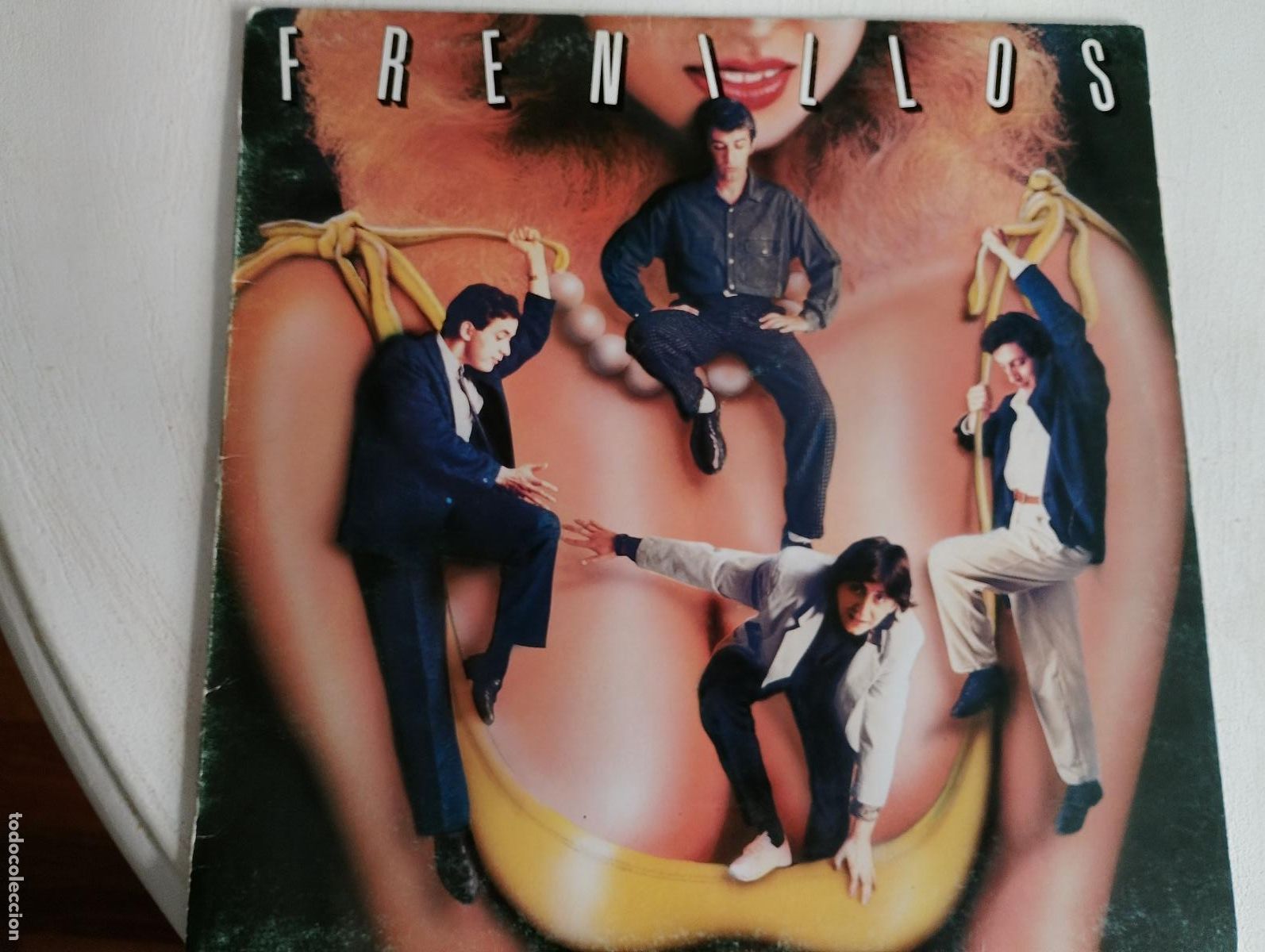 Discos de vinilo: Los Frenillos &ndash; Los Frenillos, 1987 con el panfleto,