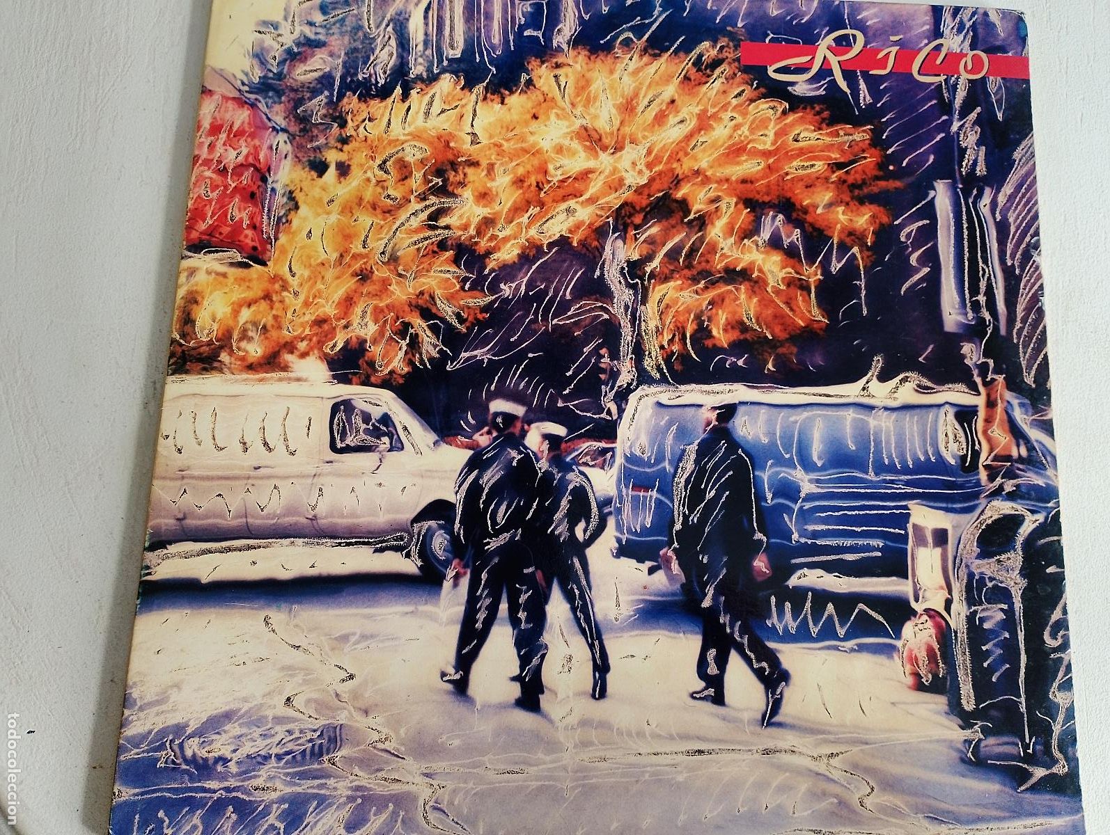 Discos de vinilo: Rico &ndash; Rico, 1990, doble portada con el panfleto