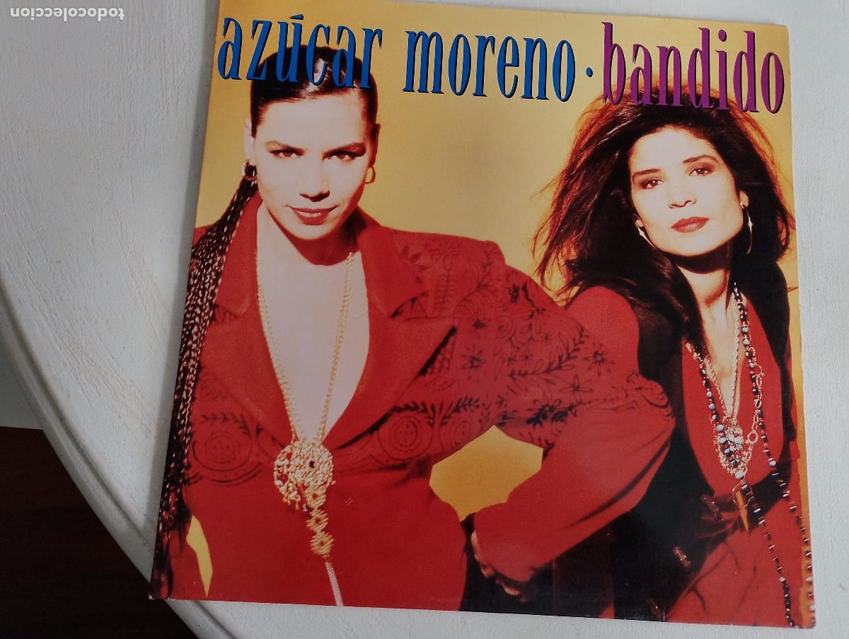 Discos de vinilo: Azucar Moreno &ndash; Bandido, 1990 - Foto 3