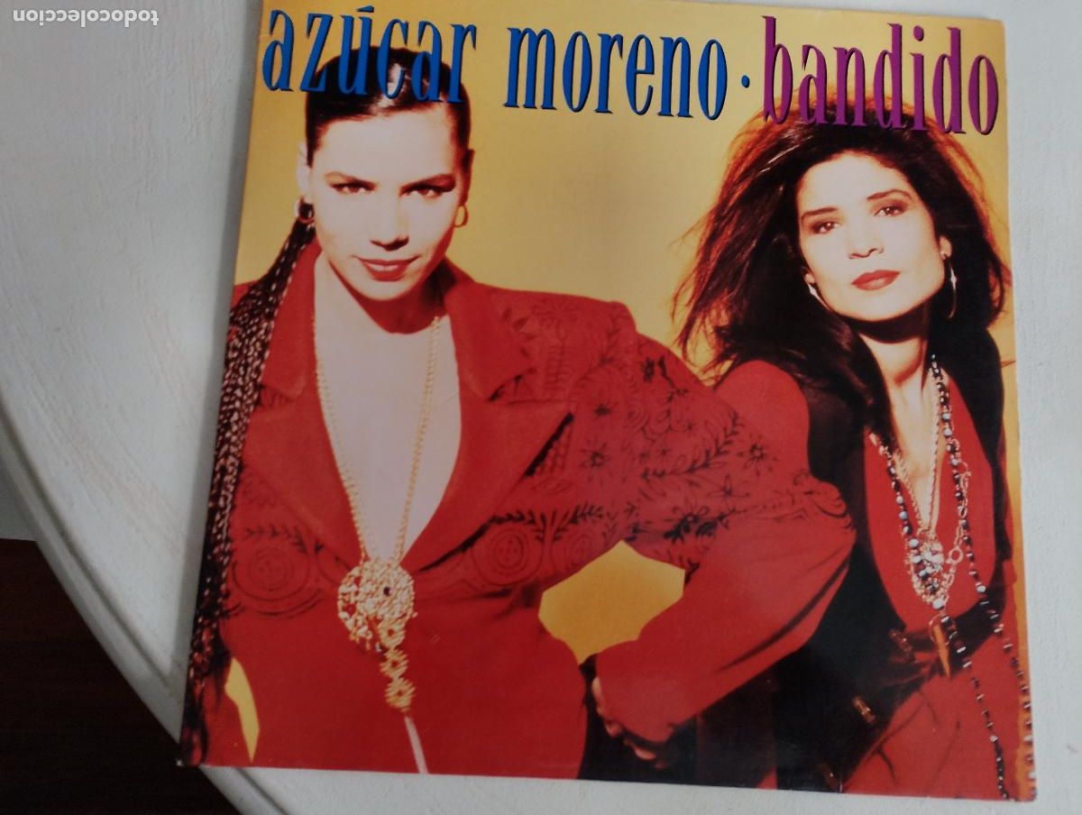 Discos de vinilo: Azucar Moreno &ndash; Bandido, 1990 - Foto 4