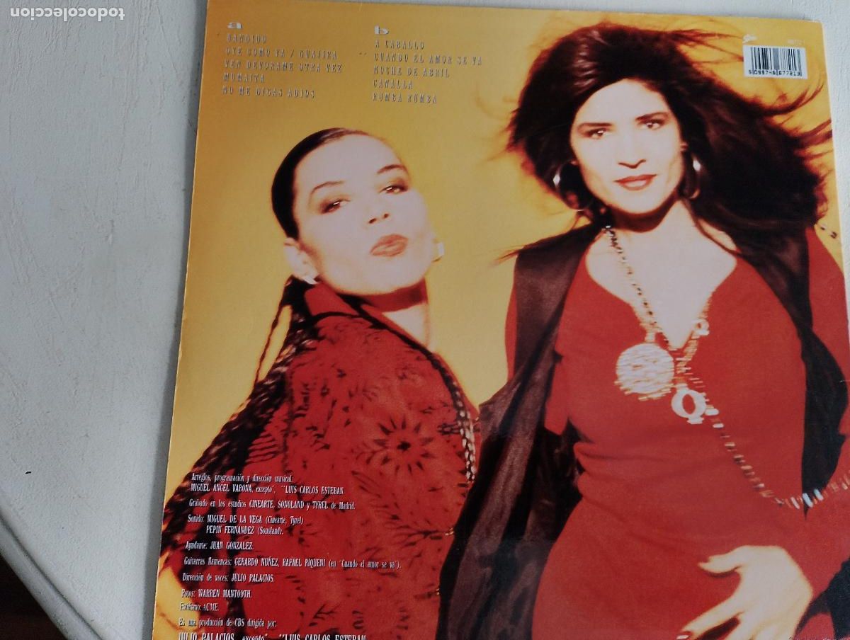 Discos de vinilo: Azucar Moreno &ndash; Bandido, 1990 - Foto 5