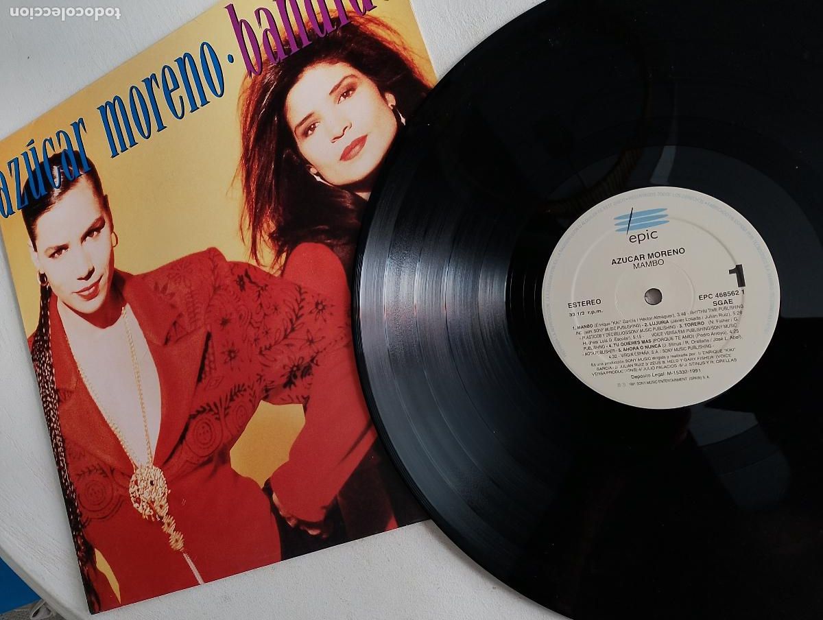 Discos de vinilo: Azucar Moreno &ndash; Bandido, 1990 - Foto 6