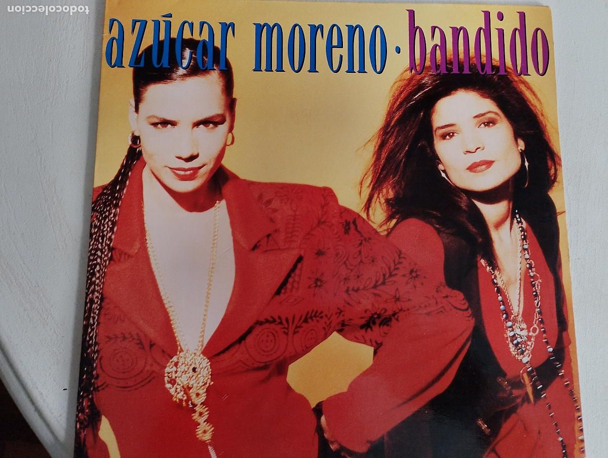 Discos de vinilo: Azucar Moreno &ndash; Bandido, 1990
