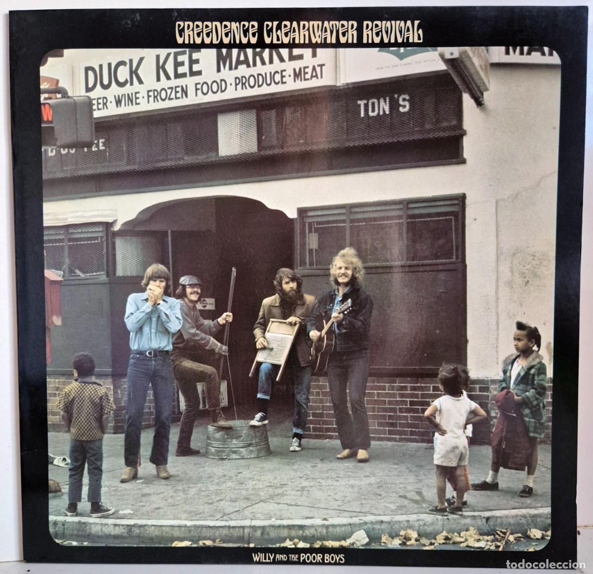Discos de vinilo: Creedence Clearwater Revival - Willy and the poor boys. LP vinilo