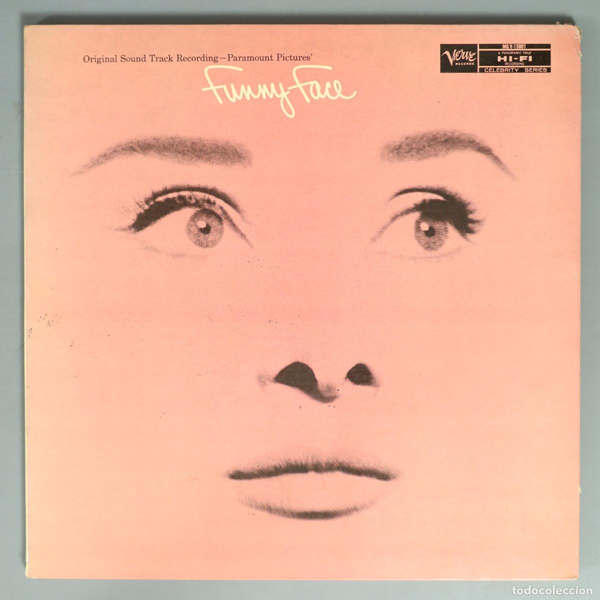 Discos de vinilo: LP. Funny Face Original Sound Track Recording Paramount Pictures - Audrey Hepburn, Fred Astaire, Kay