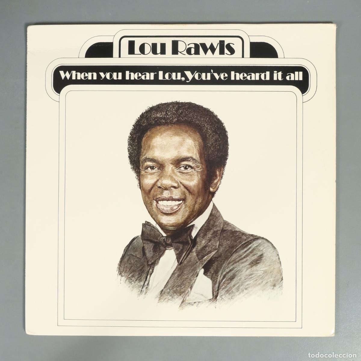 Discos de vinilo: LP. When You Hear Lou, You've Heard It All - Lou Rawls