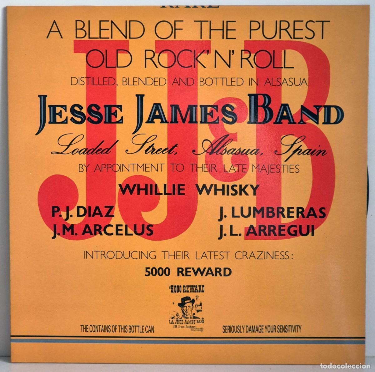 Discos de vinilo: Jesse James Band - 5.000 Reward (1990) LP vinilo