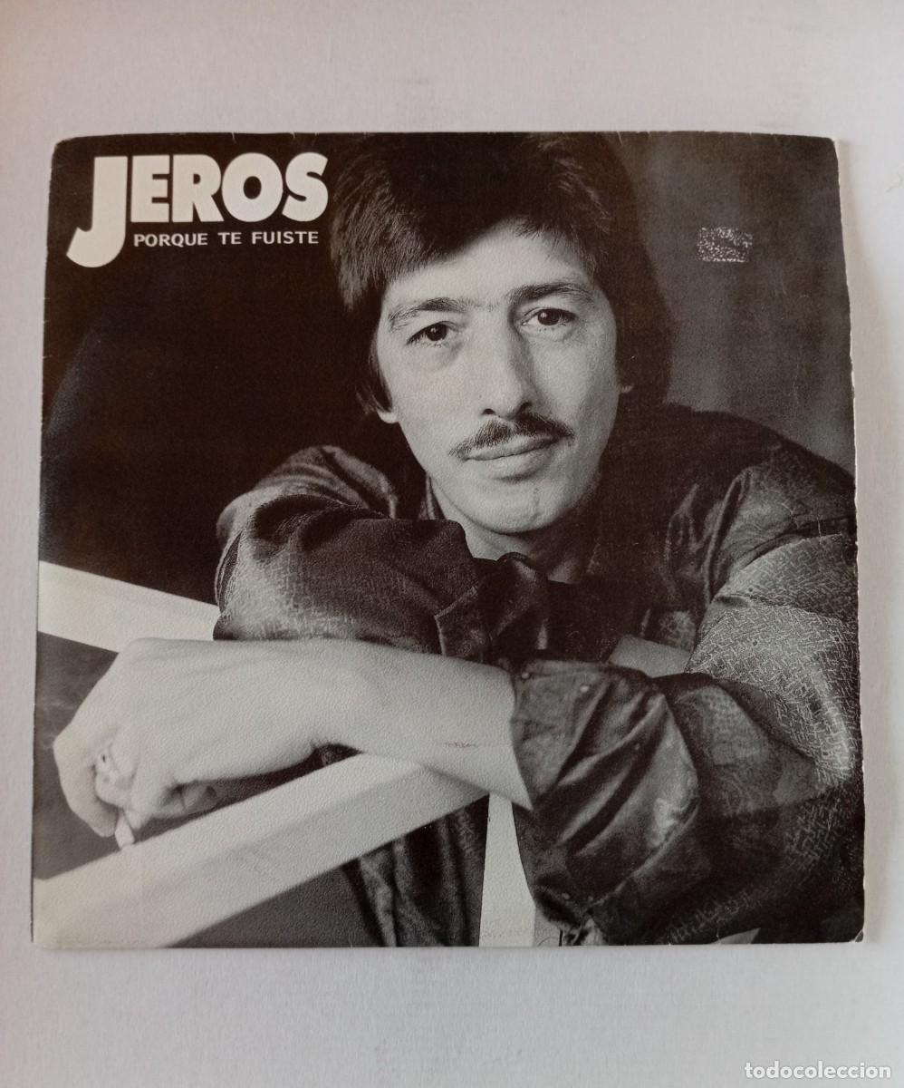 Discos de vinilo: Jeros Porque te fuiste single promo 1990 Polydor 879 244-7 Los Chichos rumba - disco promocional -