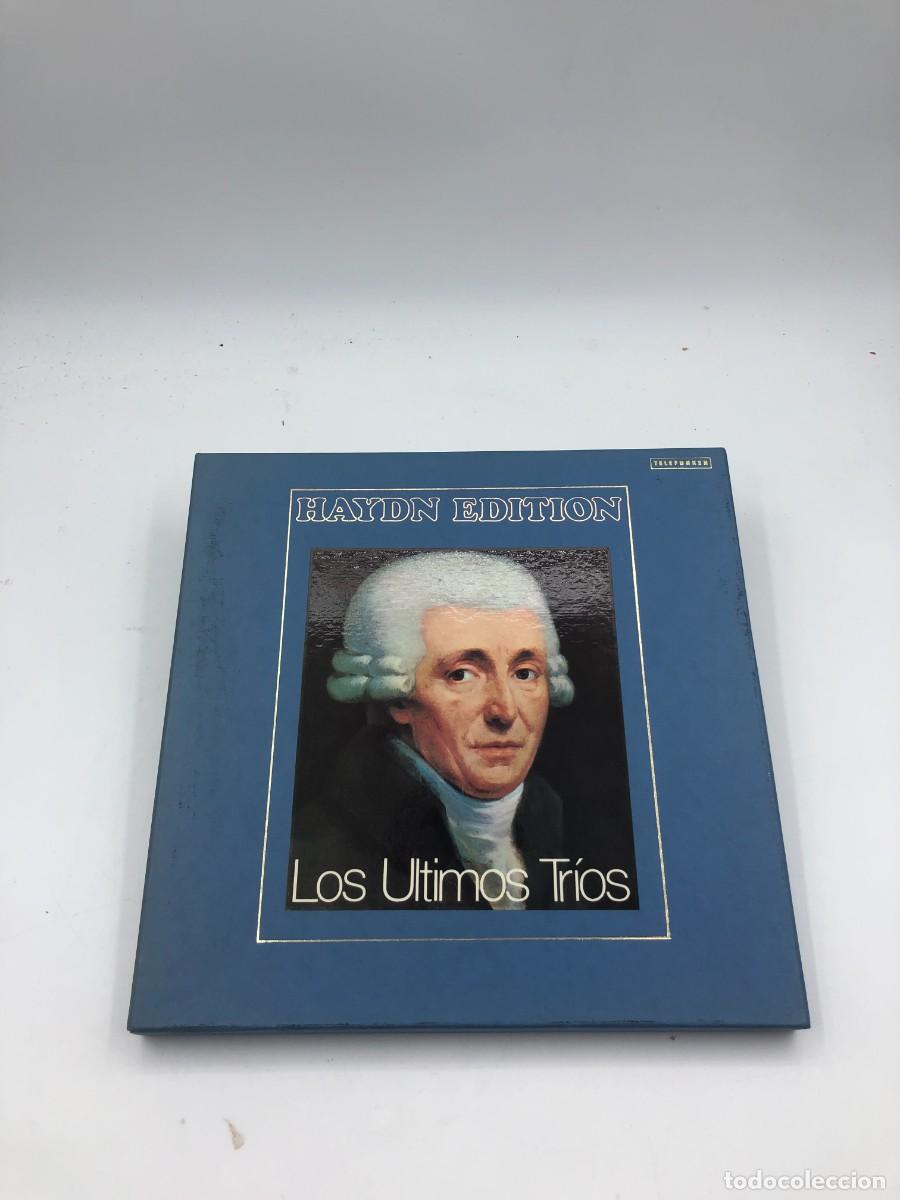 Discos de vinilo: HAYDN LOS ULTIMOS TRIOS PARA PIANO - TRIO HAYDN DE VIENA - CAJA 5 VINILOS LP + LIBRO - TELEFUNKEN