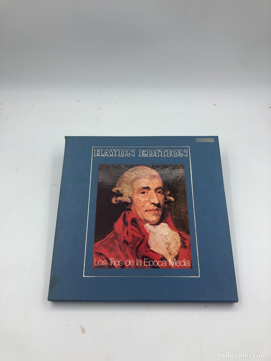 Discos de vinilo: HAYDN TRIOS DE LA EPOCA MEDIA - TRIO HAYDN DE VIENA - CAJA 4 VINILOS LP + LIBRO - TELEFUNKEN 1977