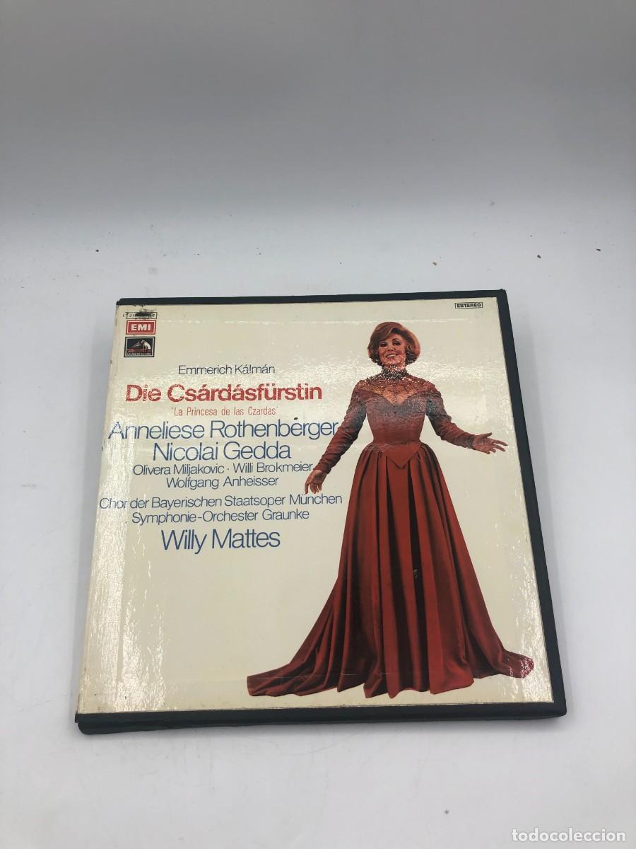 Discos de vinilo: KALMAN LA PRINCESA DE LAS CZARDAS - ROTHENBERGER NICOLAI GEDDA - CAJA 2 LP + LIBRO - 1972