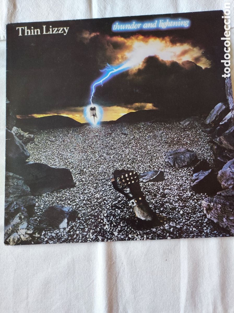 Discos de vinilo: THIN LIZZY - THUNDER AND LIGHTNING