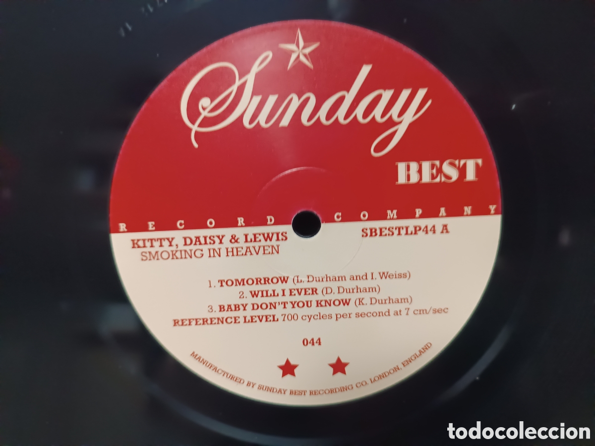 Discos de vinilo: Kitty Daisy & Lewis Smoking in Heaven - Foto 4