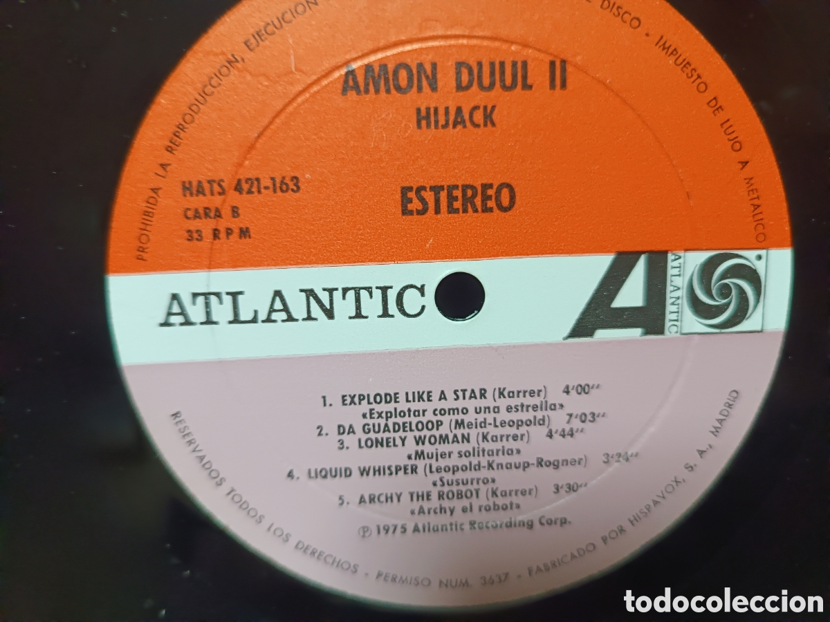 Discos de vinilo: Amon Duul II Hijack... - Foto 3