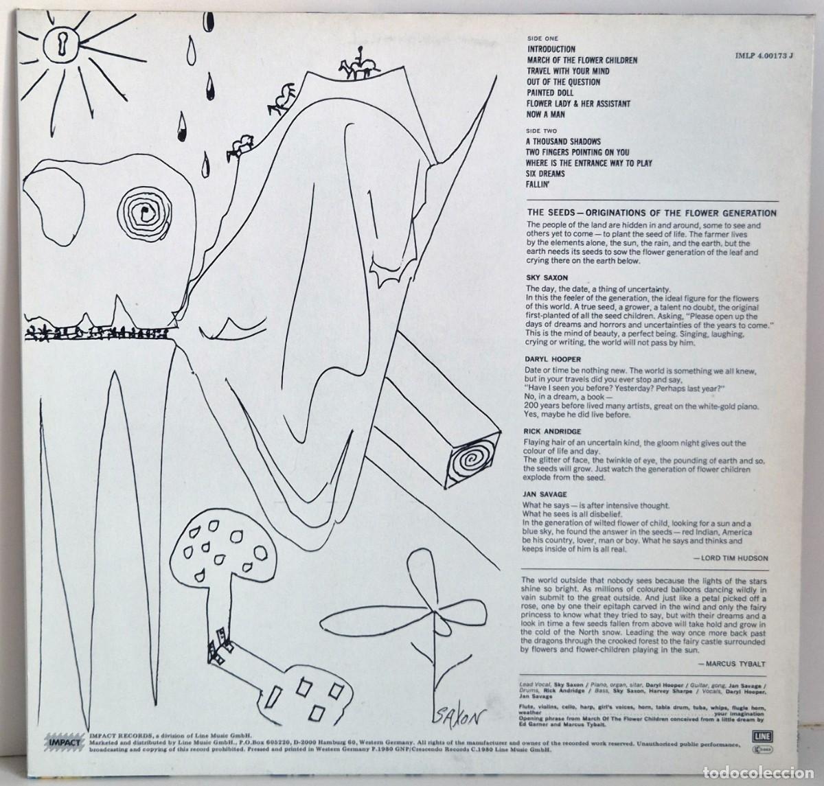 Discos de vinilo: The Seeds - Future. LP vinilo - Foto 2