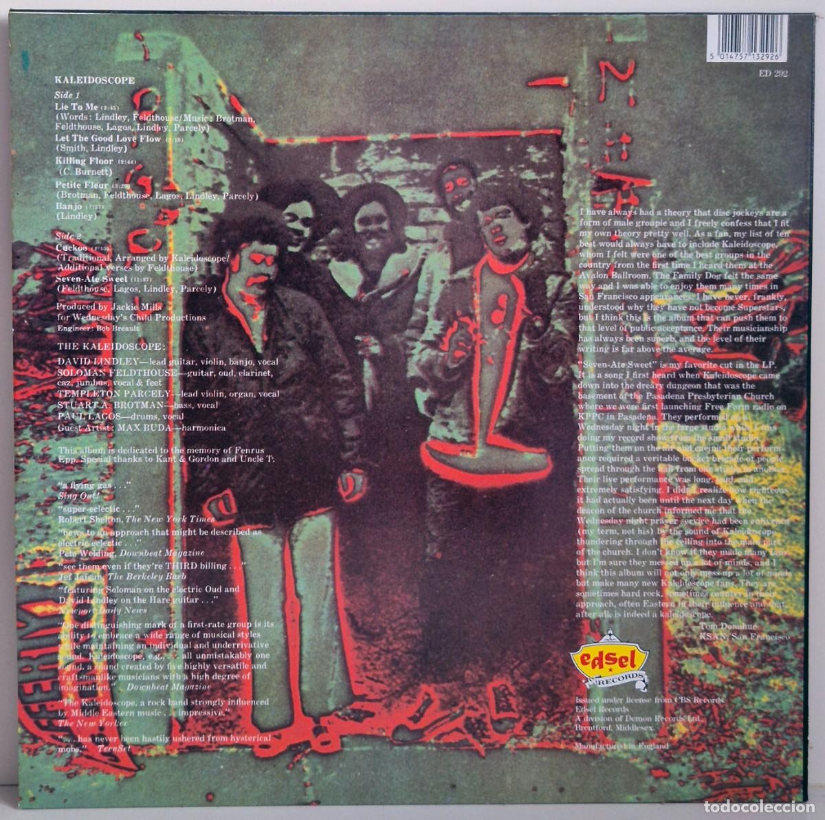 Discos de vinilo: Kaleidoscope - Incredible!. Lp vinilo - Foto 2