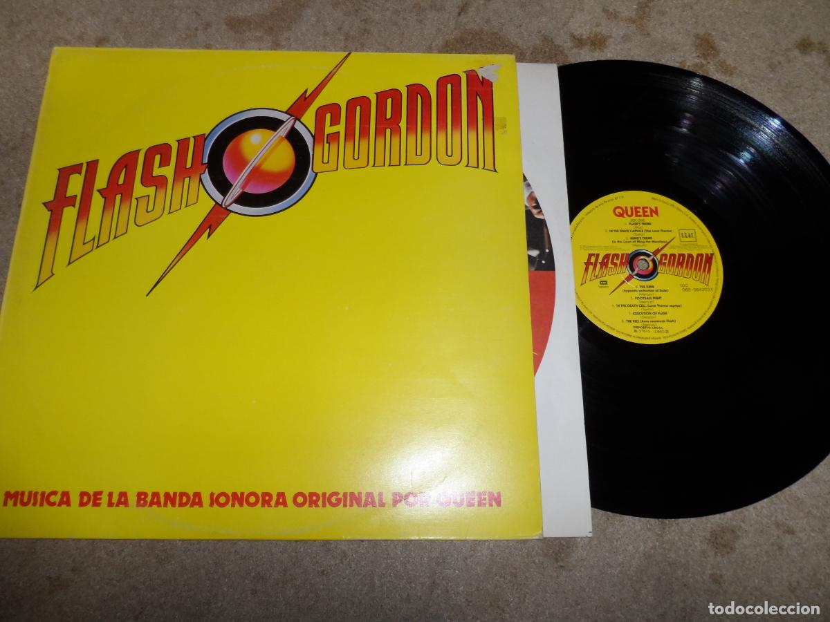 Discos de vinilo: QUEEN - FLASH GORDON - ORIGINAL SOUNDTRACK (SPAIN 1980)