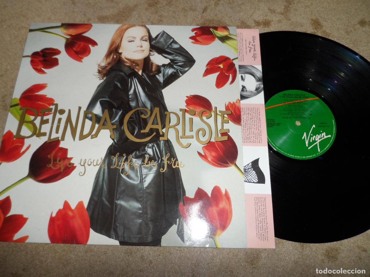 Discos de vinilo: BELINDA CARLISLE - LIVE YOUR LIFE BE FREE (SPAIN 1991)