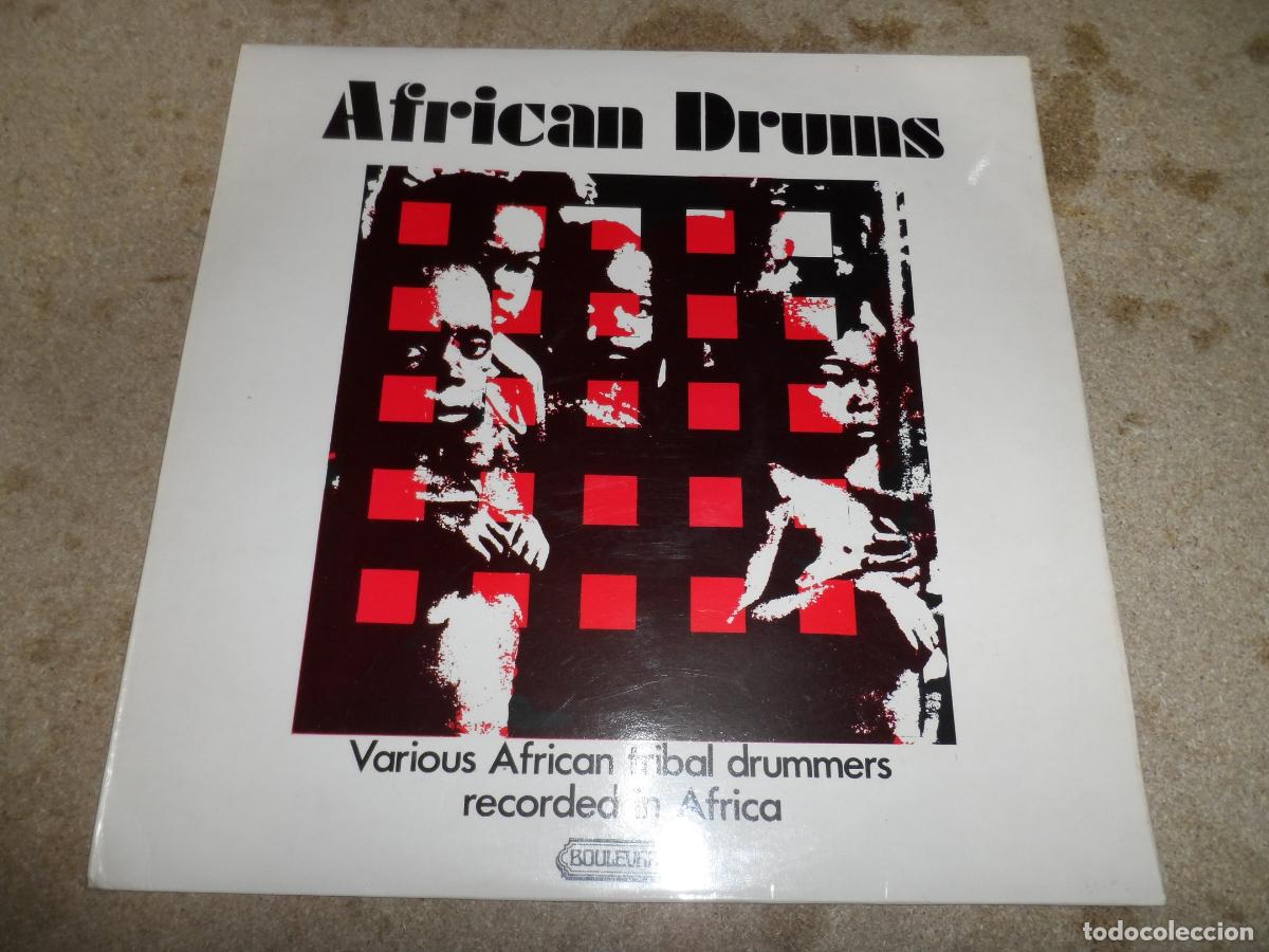 Discos de vinilo: Various African Tribal Drummers &ndash; The Freedom Drums Of Africa (UK 1971)