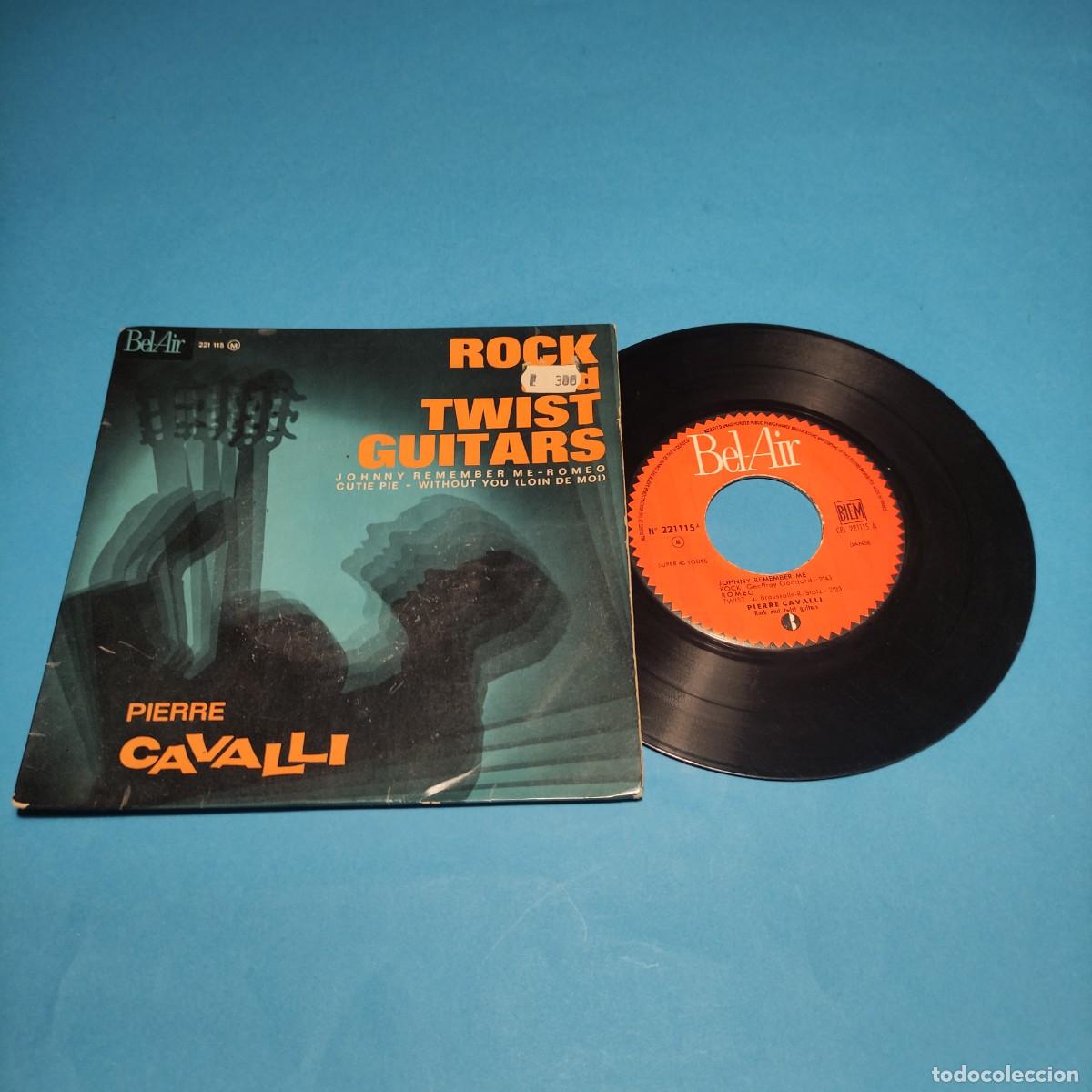 Discos de vinilo: PIERRE CAVALLI - JOHNNY REMEMBER ** ROCK AND TWIST GUITAR ** EP 4 CANCIONES ** juani