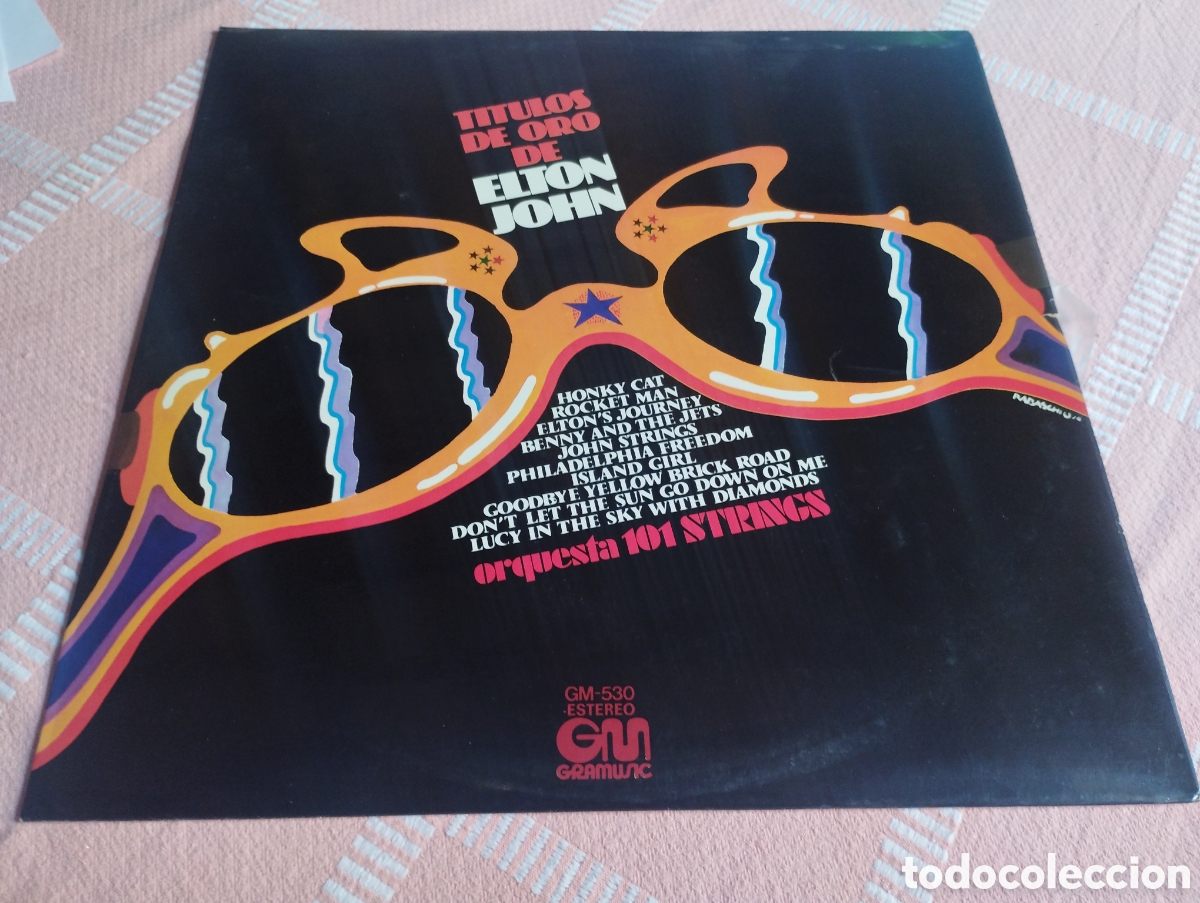 Disques de vinyle: Titulos de oro de Elton John orquesta 101 Strings