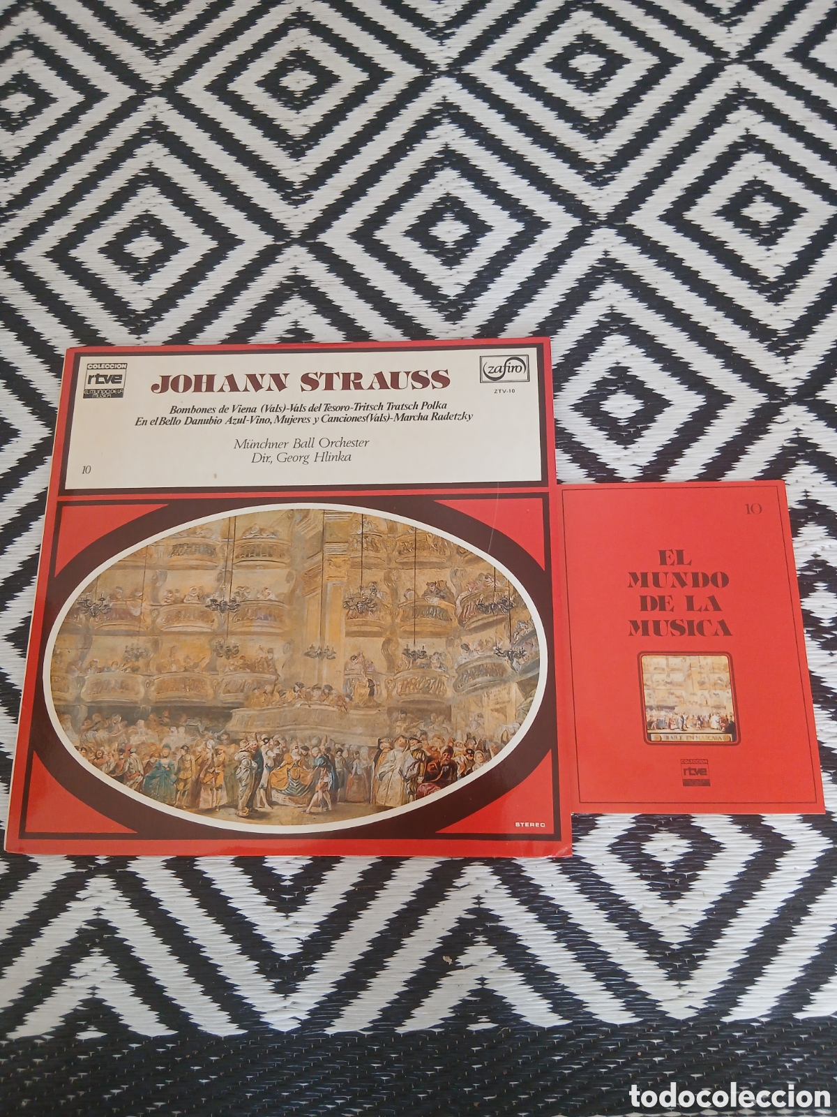 Discos de vinilo: Disco de vinilo de Johann Strauss con el M&uuml;nchner Ball Orchester. - Bombones de Viena (Vals)