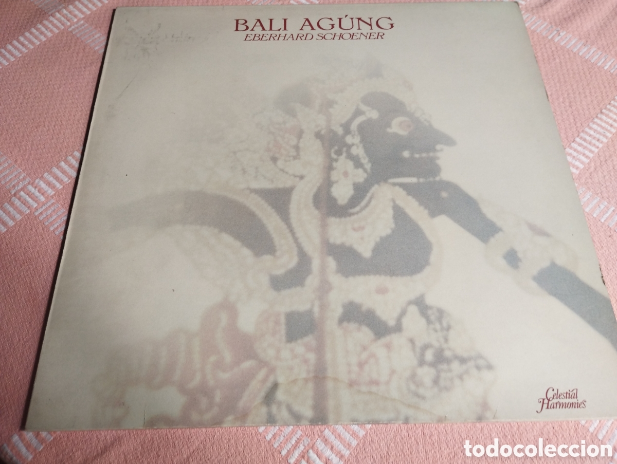 Discos de vinilo: Bali Ag&uacute;ng Eberhard Schoener Celestial Harmonies a&ntilde;o 1980