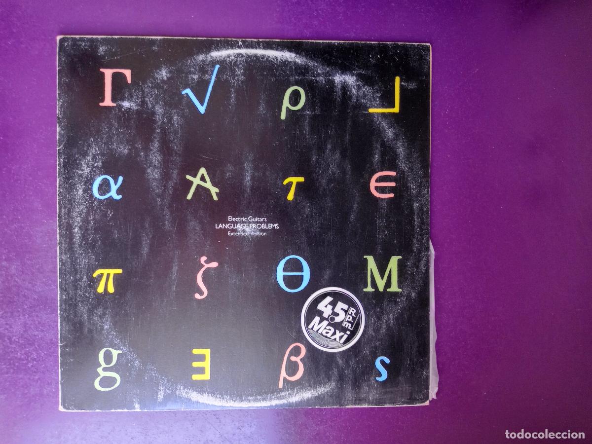 Discos de vinilo: Electric Guitars &ndash; Language Problems - MAXI STIFF 1983 - EW WAVE 80'S - SYNTH POP DISCO